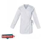 Tunique GRETA écoresponsable 65% polyester recyclé/ 35% Lyocell, manches longues relevables