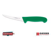 Couteau à désosser GIESSER-MESSER lame courbée flexible 13 ou 15 cm 