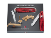 Couteau Suisse VICTORINOX "MY FIRST VICTORINOX" modèle RUBIS + scie