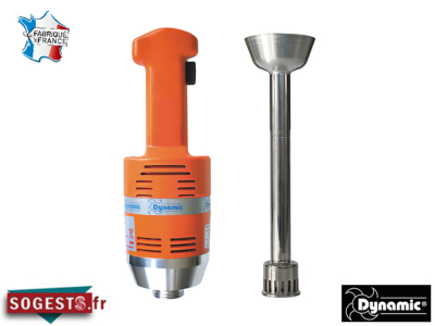 Mixeur plongeant professionnel Dynamic JUNIOR DMX 225 BLENDER/HOMOGENEISATEUR, 1 à 10 L