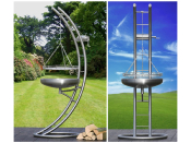Barbecue suspendu design