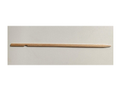 Pique à brochette plate bois de hêtre (le 1000) longueur au choix