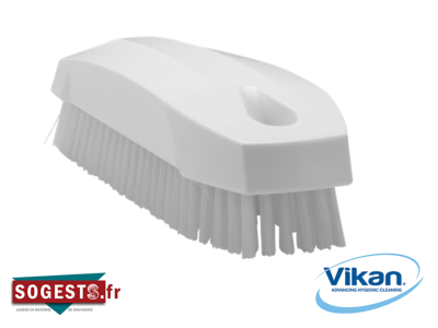 Brosse à main S / Brosse à ongles , 130 mm, Dur, Blanc