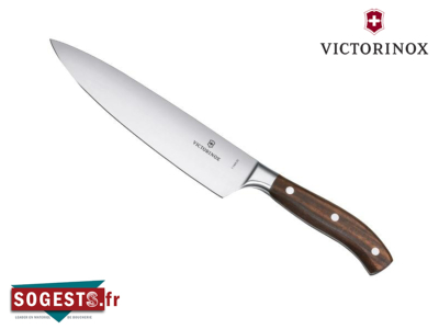Couteau Chef VICTORINOX forgé 20 cm ERABLE GRAND MAITRE ROSEWOOD