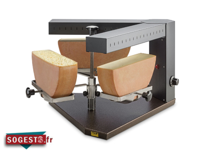 Appareil à Raclette Traditionnel électrique 3 demi-meules BRON COUCKE jusqu'à 16 personnes (TTM30)