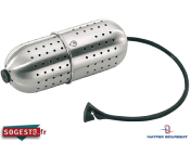 boule à condiments inox