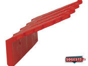 Support mural 240 mm couleur au choix