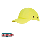 Casquette anti-heurt type base-ball avec calotte moulée en ABS couleur au choix