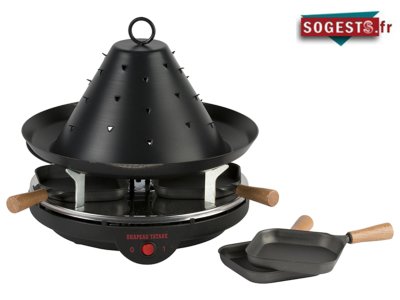 Chapeau Tartare électrique 2 en 1 TTM80E