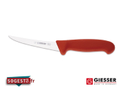 Couteau à désosser GIESSER-MESSER lame courbée flexible 13 ou 15 cm 
