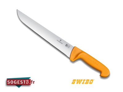 Couteau à parer / trancher SWIBO lame droite large