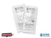Solution de nettoyage pour électrode, graisses et matières grasses (viande), 25 sachets de 20 mL