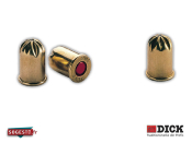 Cartouches 9 x 17 mm rouge - bote de 50 