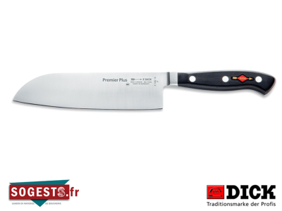 Couteau Japonais SANTOKU DICK "EURASIA PREMIER PLUS" lame 18 cm 