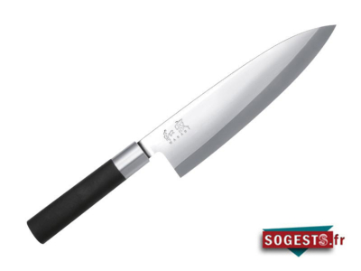Couteau à fileter DEBA KAI WASABI BLACK lame 21 cm inox