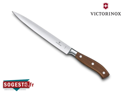 Couteau filet de sole VICTORINOX forgé 20 cm ERABLE GRAND MAITRE ROSEWOOD