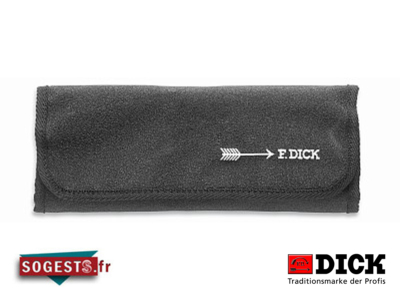 Trousse DICK cuisinier tissu enroulable pour 7 pièces 