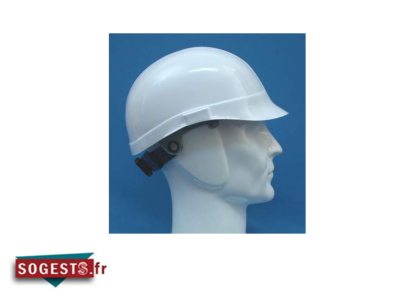 Casque anti-heurt BUJO en polyéthylène blanc