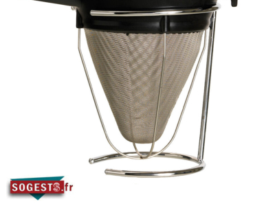 Support inox pour entonnoir automatique 