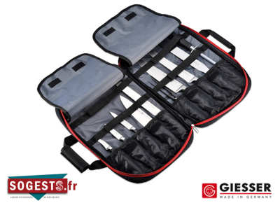 Trousse à couteaux GIESSER BEST-CUT 10 pièces